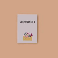Postkaart De komplementn / Atelier Moomade
